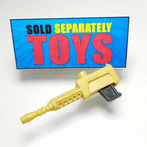 Transformers Energon Ironhide CAÑÓN DE HOMBRO pistola marrón amarillo accesorio arma - Imagen 4 de 11