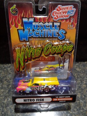 1941 CHEVY COUPE NITRO FISH JIM NORDHOUGEN MUSCLE MACHINES SUPER