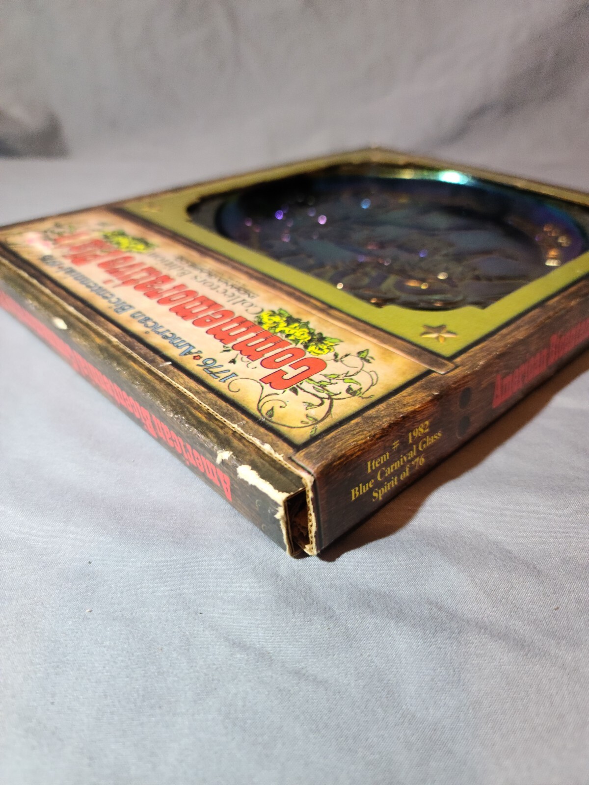 Indiana Glass Co American Bicentennial Commemorative Plate 1982 Spirit of '76 eBay