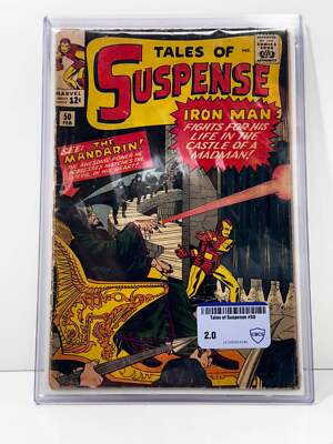 Tales of Suspense #50 CBCS 2.0 (Iron Man + 1st Appearance of The