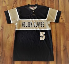 PRE-OWNED ALLESON ATHLETIC GOLDEN GLOVES MARTIN #5 JERSEY SHIRT SIZE SMALL