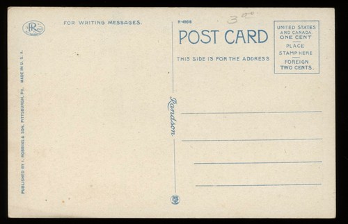 BPOE Elks Club Lodge Home Parkersburg West Virginia Fraternity Postcard - Picture 2 of 2
