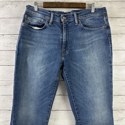 Levi's 541 Athletic Taper Fit blue Denim Jeans Mens 35x32 (measures 36x30) Levis - Picture 7 of 14