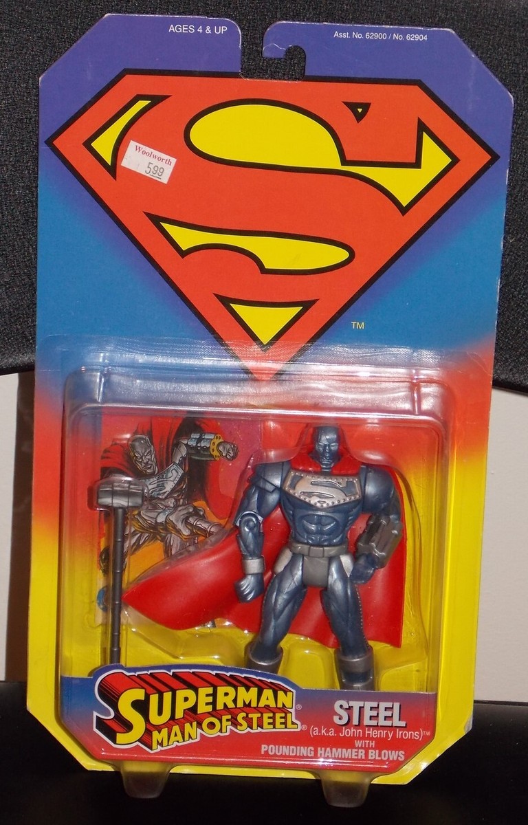 Vintage 1995 Superman Steel 5 