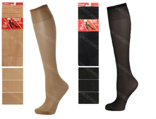 Plus Size Compression Socks Women Knee Wide Calf Socks