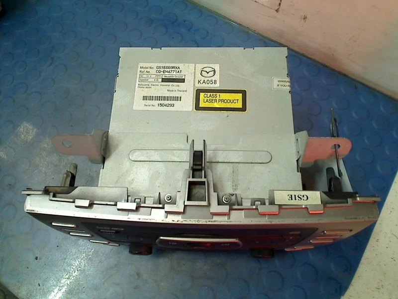 CD-PLAYER CD PLAYER Mazda 6 (GH12/GHA2) Sedan 2.0i 16V S-VT (LF) 2009 GS1E669RXA - Bild 2 von 4