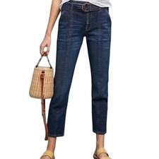 Anthropologie Pilcro Belted High Rise Slim St...