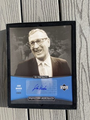 2005-06 UD Portraits Basketball Autograph 16x BULK LOT With John Wooden & More