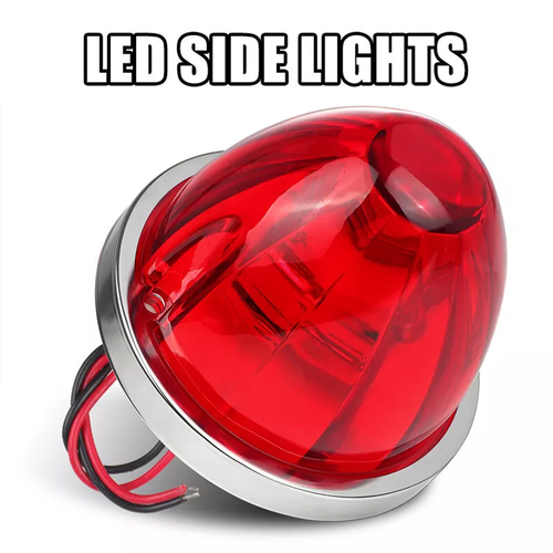 LED BIG Watermelon Lights Side Marker Clearance Truck Trailer Turn Signal DRL - Picture 19 of 22