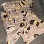 2-PC COFFEE DESIGN PAJAMA LOUNGE SET Sz M — photo 1