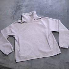 Nike Long Sleeve Cowl Neck Sweater Women's Size Medium Gray