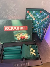 Scrabble Original Board Game Mattel Vintage 2003 Complete & Good Condition
