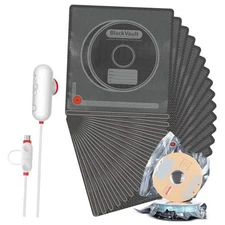 Filament Vacuum Storage Kit with USB Pump, 20 Pack 20 Black Bags + Usb Pump