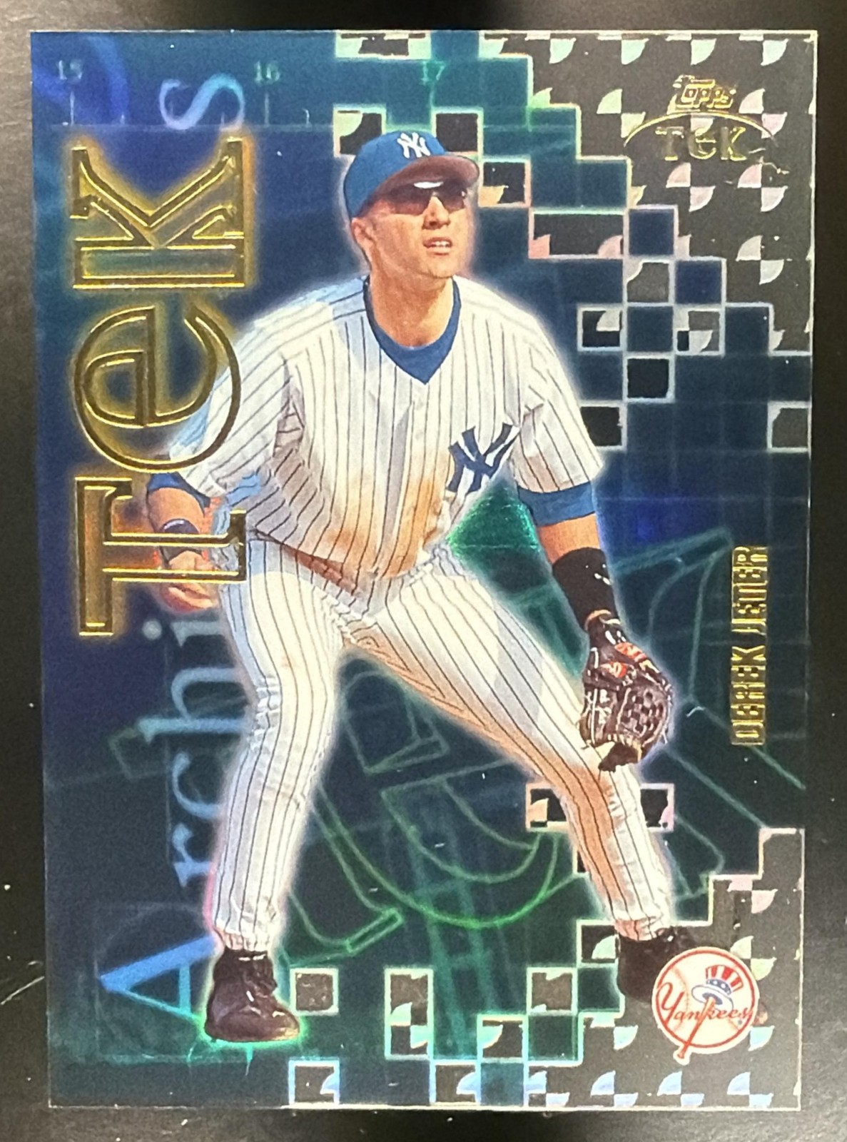 2000 Topps Tek Derek Jeter #A2 ArchiTEKs Yankees