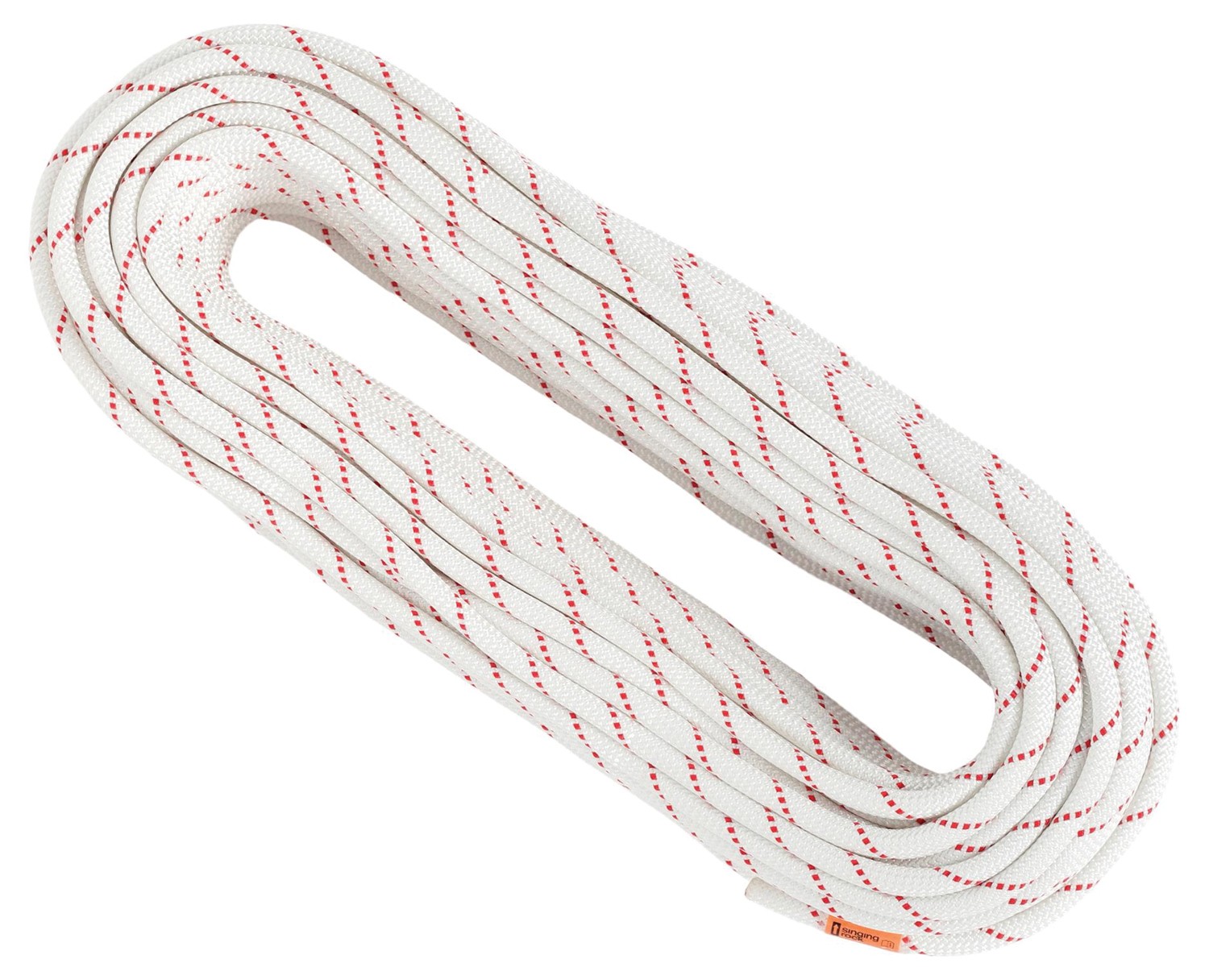 Singing Rock 9mm Static Climbing Rope - 200ft Durable Low-Stretch WhiteRed 28990₽