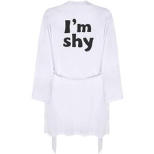 'I'm Shy' Adult Dressing Robe / Gown RO051113 