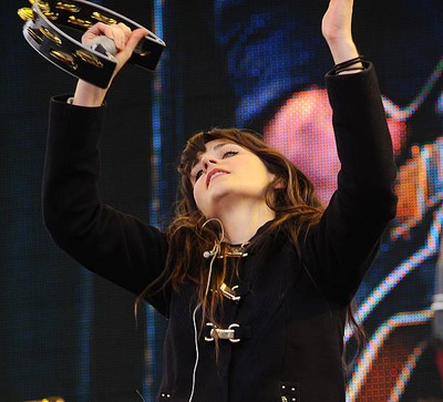 Musician Actress Zooey Deschanel of She Him performs day 2 of the - Old Photo 10