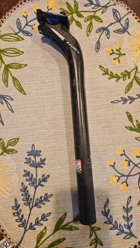 27.2mm FSA K-Force Carbon 32mm/1.25in Setback Road Seatpost