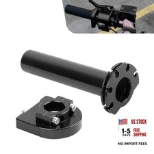 Motorcycle Throttle Grip, 22 mm 7/8" Throttle Control Grip, CNC 1 PC Black