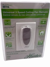    Brand New Sealed Hunter 99116 Universal 3 Speed Ceiling Fan Remote   