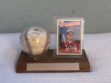 Rare Mark McGwire USA Baseball Autograph Set – Signed Card & Olympic Ball