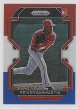 2022 Panini Prizm Tier II Red White & Blue Prizm Reiver Sanmartin #160 2k3