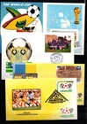 & 4 FDC - MIX - SPORTS - SOCCER - MEXICO 1986