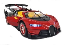 Remote Control Car, 1:14 Scale Rechargeable High Speed Racing Car with Lights, I