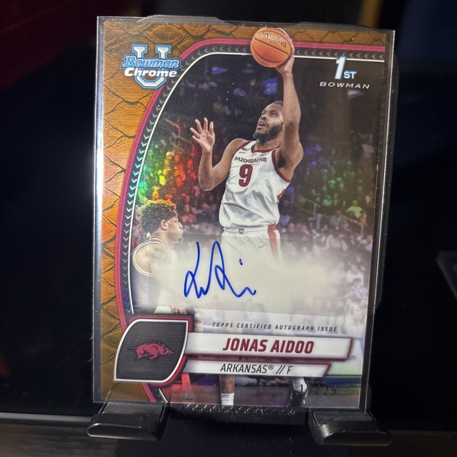 Jonas Aidoo Orange Auto Reptilian /25