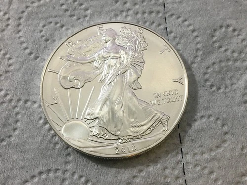 2013 American Silver Eagle 1 Troy Oz .999 Fine Silver ~ Always In Capsule