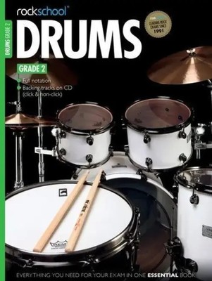 Rockschool Drums - Grade 2 (2012) | Buch | Englisch (2012) | Buch + Online-Audio