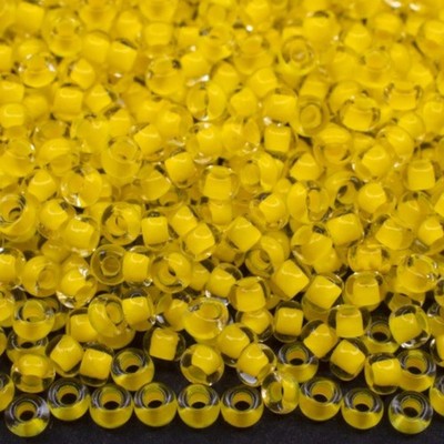 10/0 08A86 Preciosa Tschechische kleine Glasperlen Rocailles 2,3 mm. Terra In...
