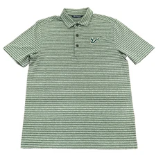NWT Cutter & Buck USF South Florida Bulls Forge Eco Stripe Polo Sz Men's Small