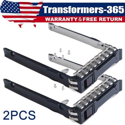2pcs 2.5'' SFF Hard Drive Tray Caddy For HP DL380 Gen10 Plus, Gen 11 P22892