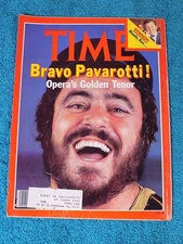Time Magazine September 24 1979 Vol 114 No 13 Luciano Pavarotti Kennedy