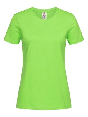 STEDMAN T-Shirt CLASSIC-T ORGANIC FITTED Damen Baumwolle Kurzarm KIWI