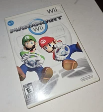 MarioKart (Nintendo Wii, 2008) Mario Cart TESTED WORKS Game Case Manual