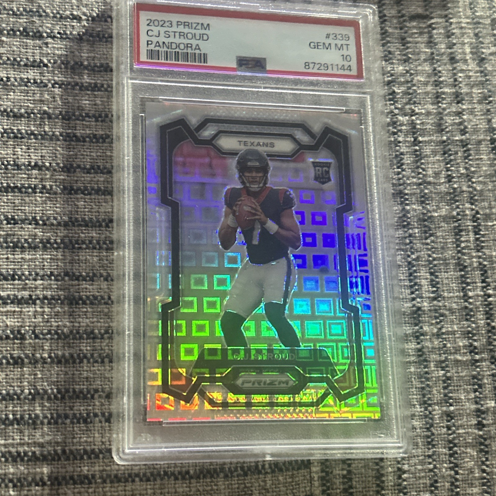 2023 Panini Pandora Prizm #339 CJ Stroud Texans RC Rookie 292/400 PSA 10 🔥💰🔥