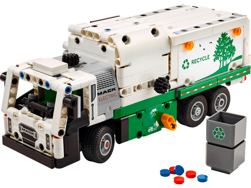 LEGO Technic: Mack LR Electric Garbage Truck (42167) New & Sealed
