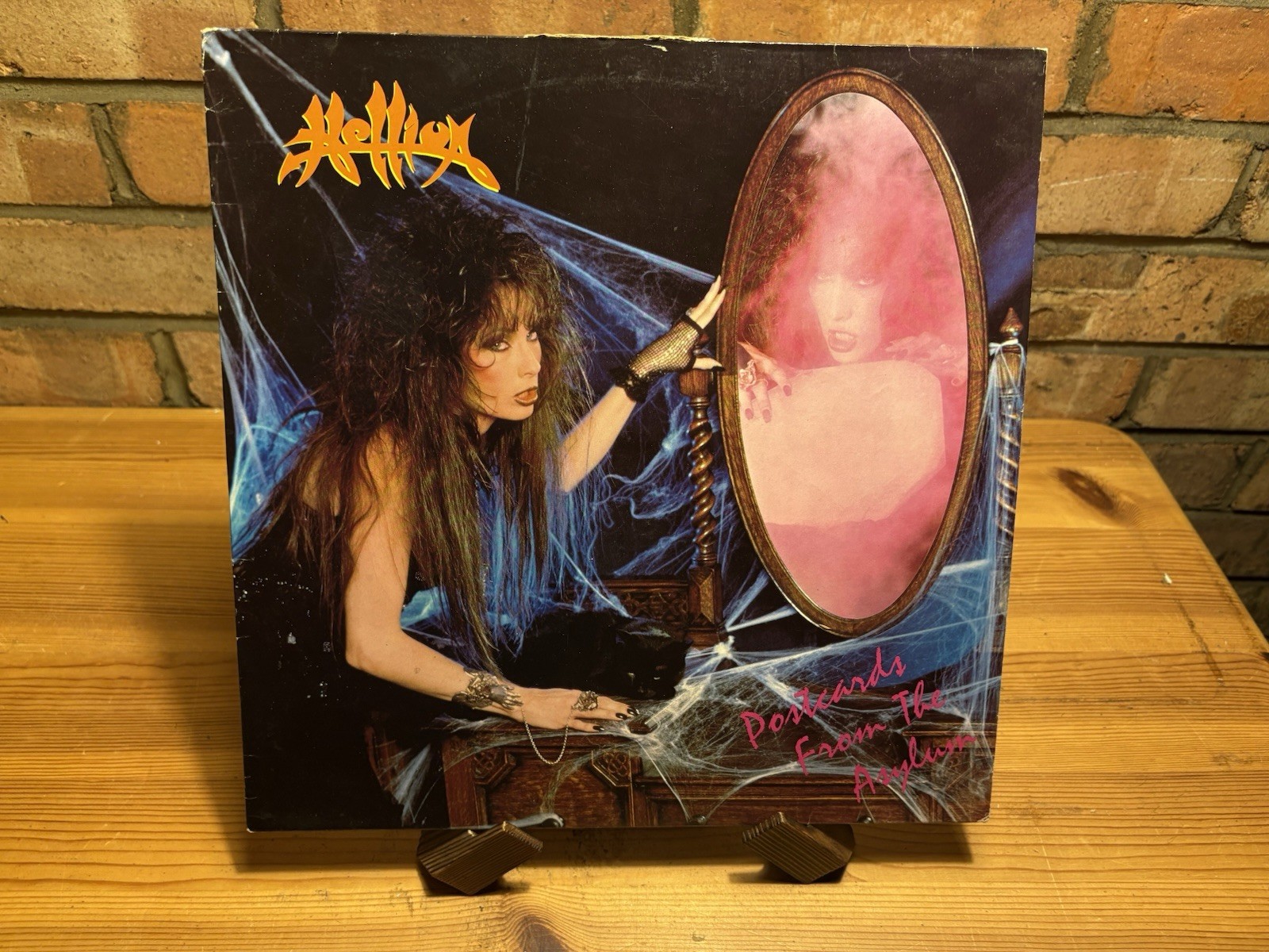 Hellion - Postcards From The Asylum - 4 track 12"" vinyl - Music For Nations 1988