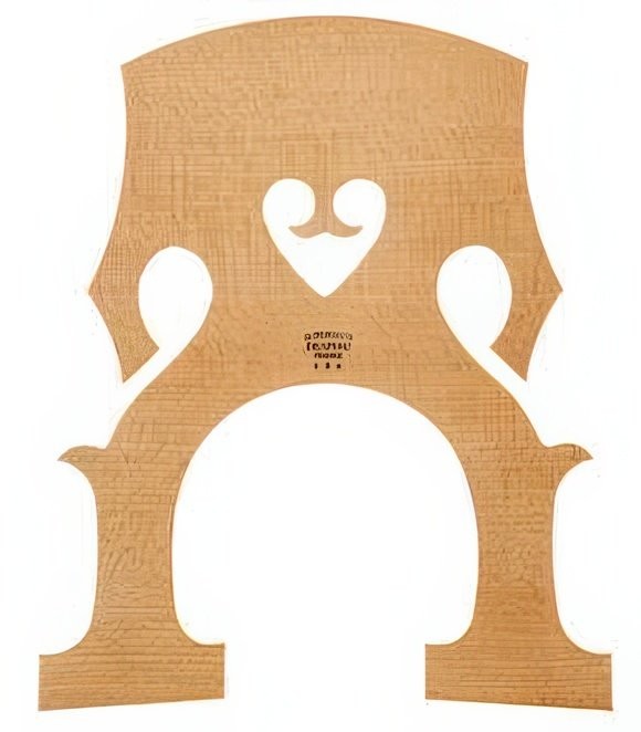 Despiau No. CT1 A‑Grade French Bass Bridge 3/4 Medium Heart 150 mm