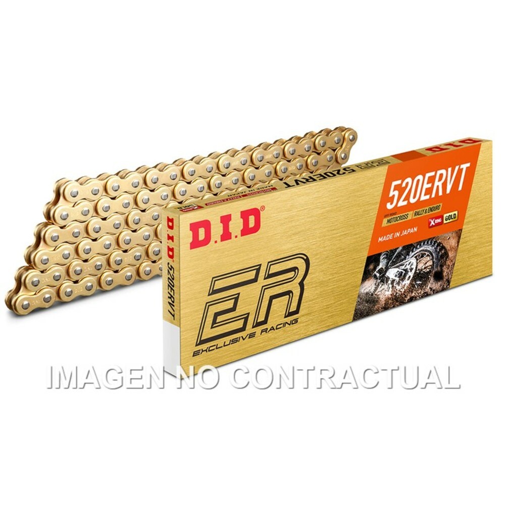 DID 520 ERVT Chain (G&G) X 116 C For Motorcycle Spare Parts Accessories