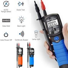 BTMETER Digital Multimeter AC DC 600V Voltage Tester Ohm Continuity Pen Type