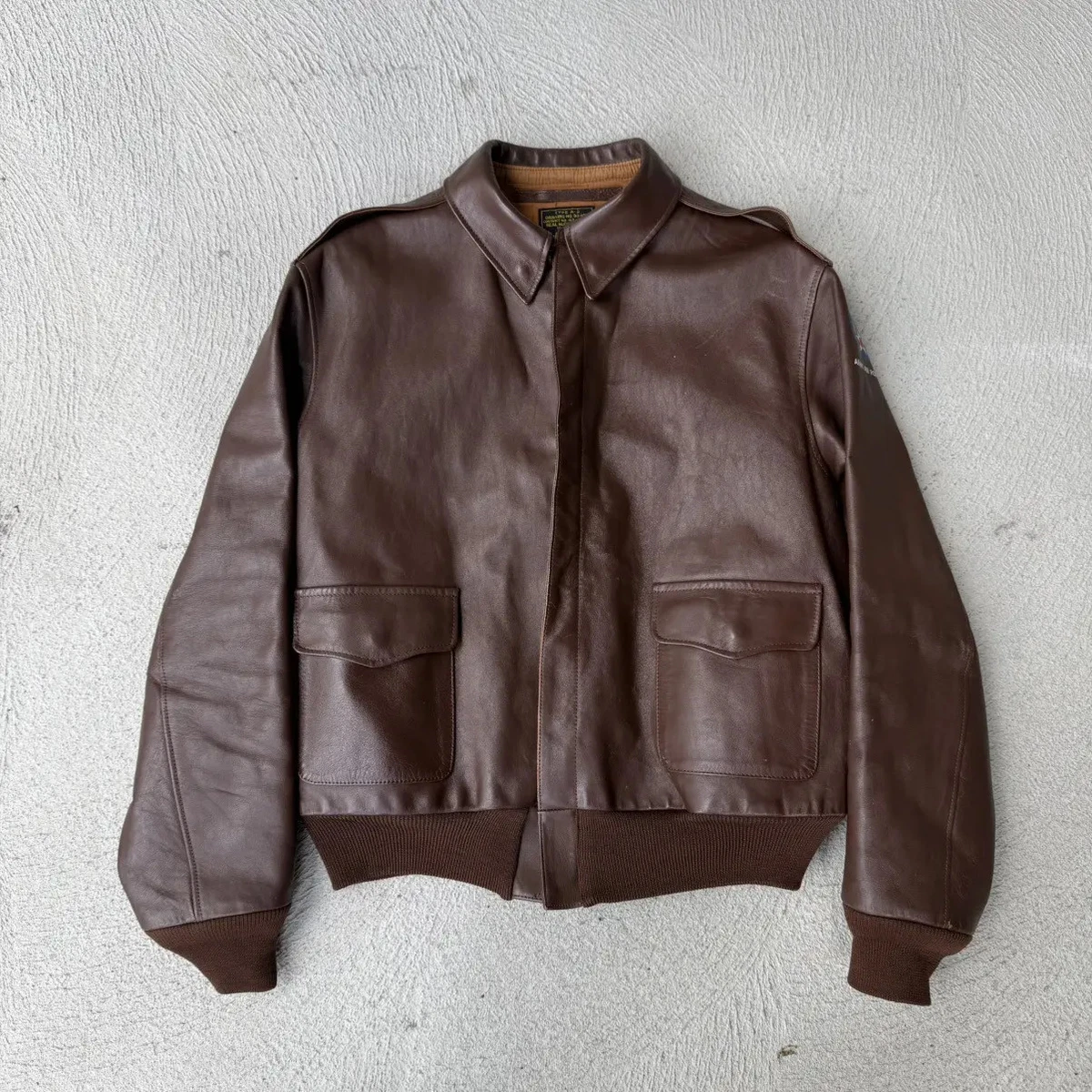 The Real McCoy's Leather Outer Shell Coats, Jackets & Vests for