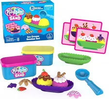 Educational Insights Playfoam Sand Ice Cream Sundae Set Play Sand, Sensory Toy