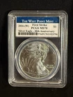 2016-(W) 1oz Silver Eagle First Strike PCGS 30th Anniversary (West Point Mint)