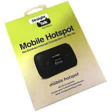Straight Talk Wireless Mobile Moxee Hotspot Wi-Fi 4G LTE 256MB Black No Sim NEW