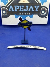 custom small SUNOCO oil stand 1/64 diecast display Hot wheels Hw Matchbox m2