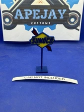 custom small  SUNOCO oil stand 1/64 diecast display Hot wheels Hw Matchbox m2