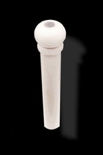 Acoustic Guitar Bridge Pin Bone No Slot